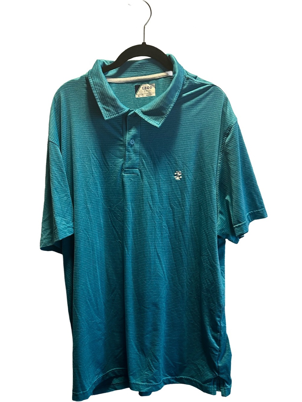 Izod Teal Short-Sleeve Performance Polo